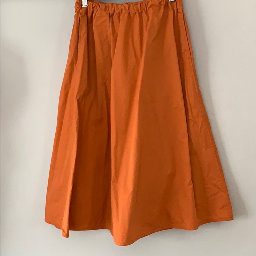 Everlane cotton pull-on skirt, Small